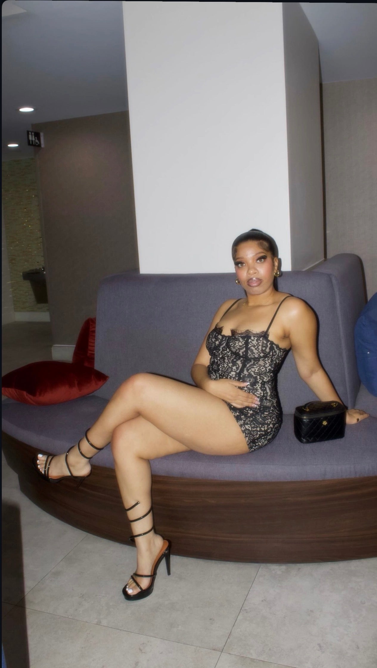 Xo Tempted Lace Mini