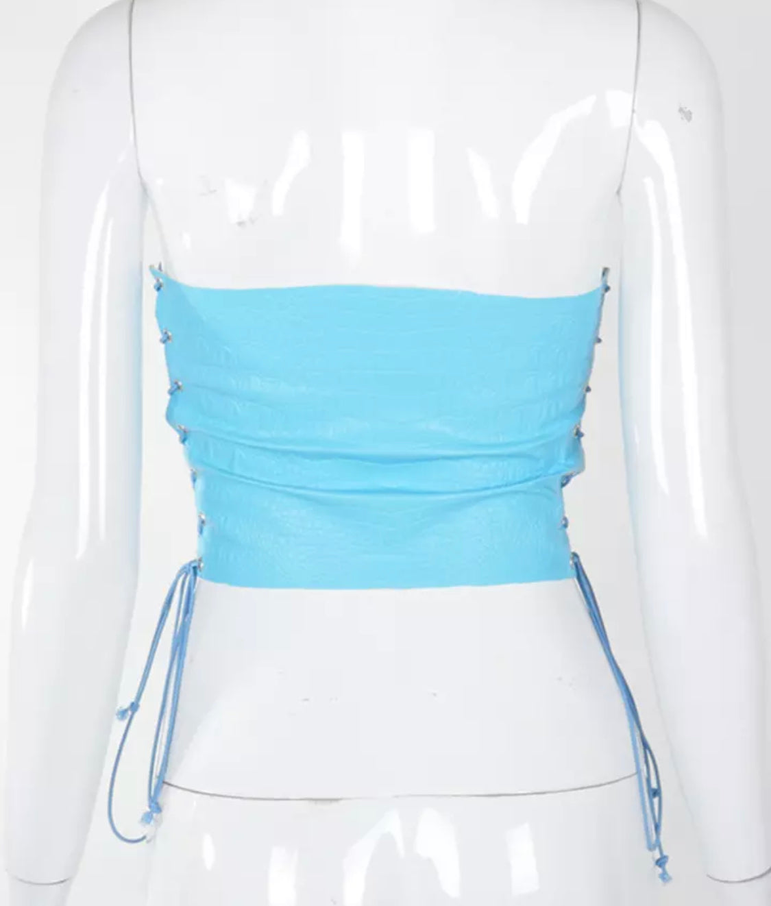 Croc Corset Top